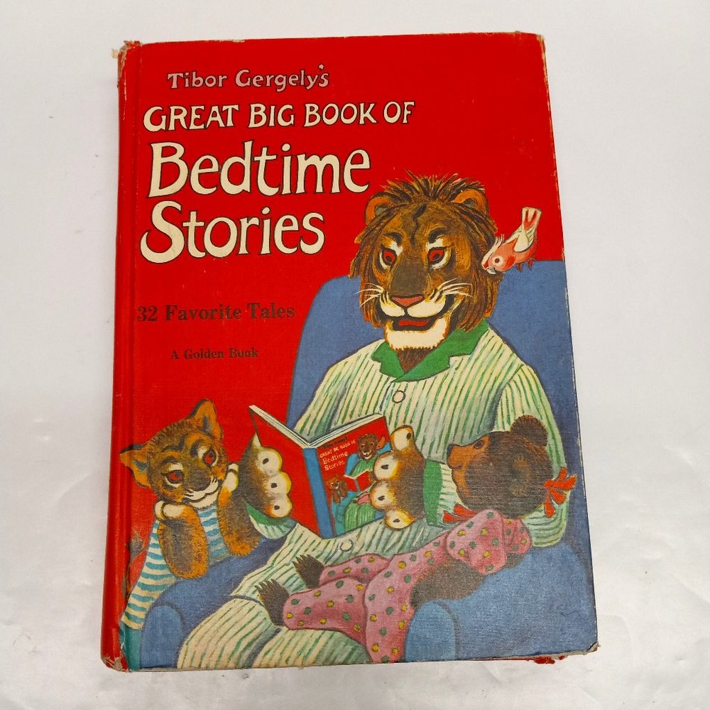 Tibor Gergely’s Great Big Book Of Bedtime Stories 1974 Hardcover